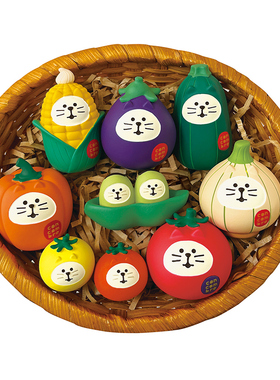 蔬果丰收摆件日本DECOLE