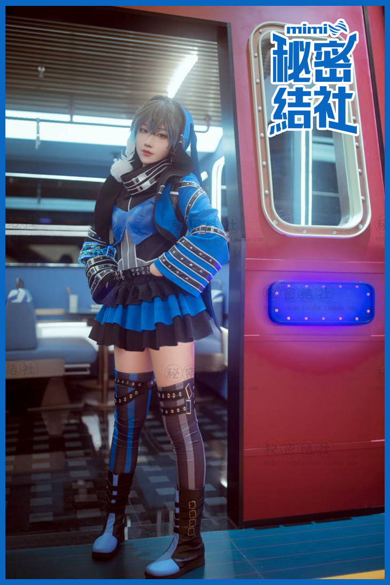 秘密结社 ike Eveland兔耳萝莉cos服cosplay兔子装游戏服-图0