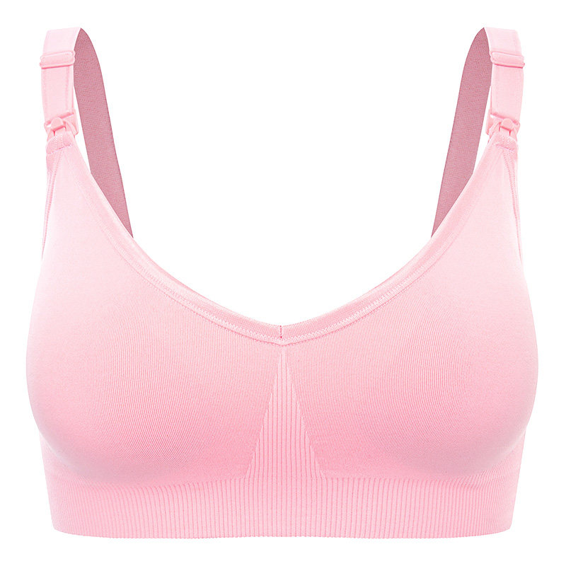 哺乳无钢圈怀孕期夏季聚拢喂奶文胸 bloomom满开哺乳文胸