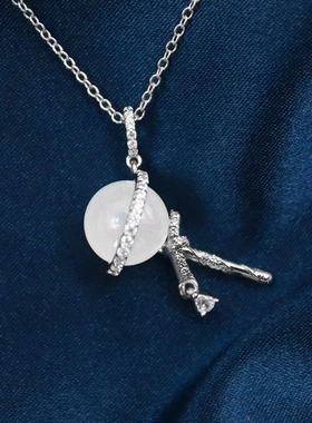 项链棒棒糖吊坠女生闺蜜原创