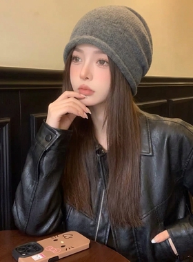 小头围堆堆帽女士小号2026新款
