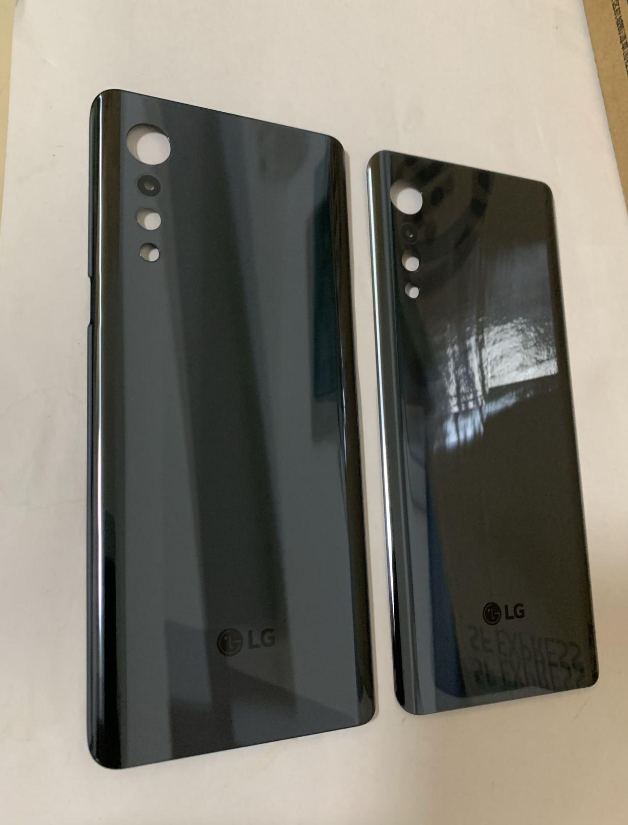 LG G9后盖 Velvet G900原装玻璃后盖后壳背壳-图0