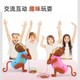 Little monkey baby is interesting, novel and fun internet celebrity climbing rope
