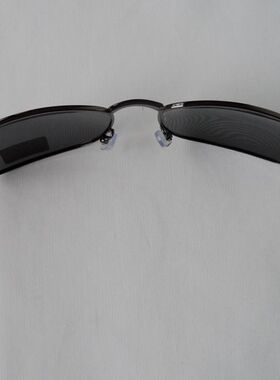 墨镜时尚风黑色方框配近视太阳镜