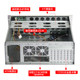 4u chassis short 350 deep with temperature control screen atx motherboard