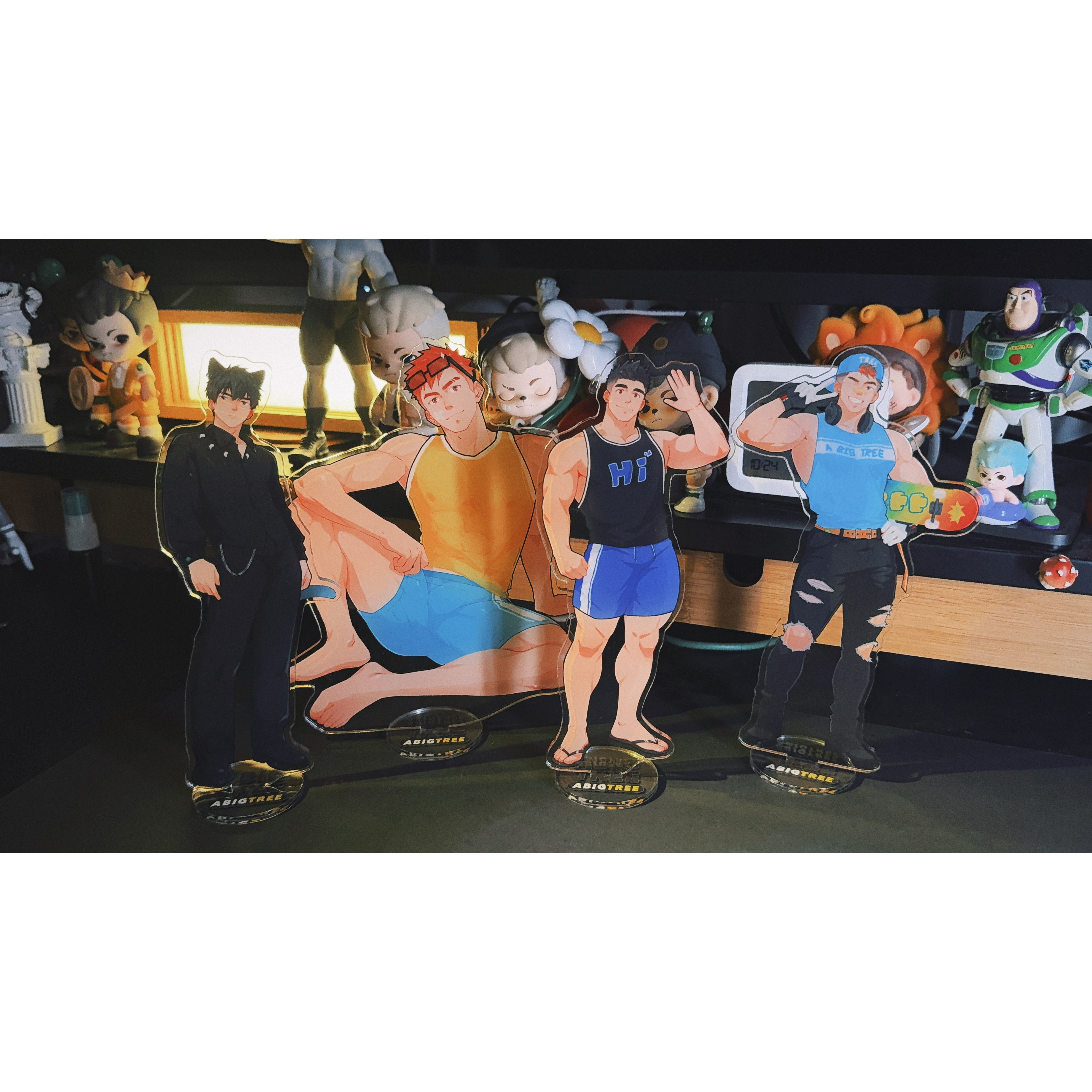 大树周边【肌肉男友】第六期——立牌/透卡/钥匙扣,淘宝优惠券,粉丝福利购,淘宝优惠卷