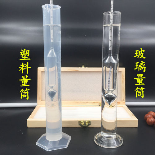 三支组酒精计白酒酒度计比重密度计0-100度测量自酿酒浓度计酒表 - 图2