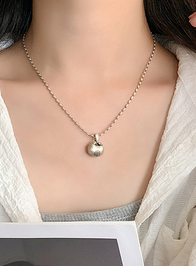 925纯银小胖福如意锁新中式吊坠