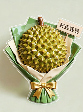 创意磁吸冰箱贴美好寓意装饰贴可爱水果花束平面冰箱贴