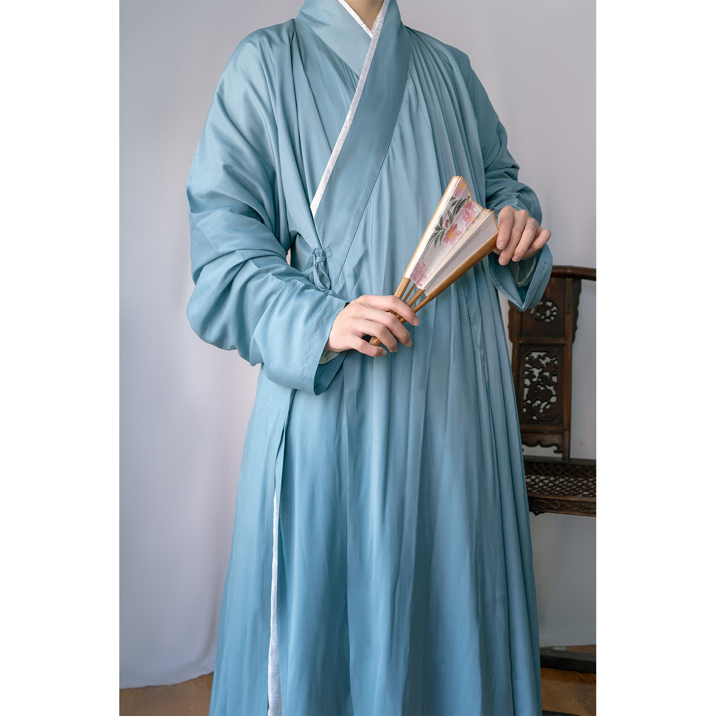 惜物国风 宋制汉服内搭交领窄袖贴里中衣汉服打底衫衬袍日常百搭,淘宝优惠券,粉丝福利购,淘宝优惠卷