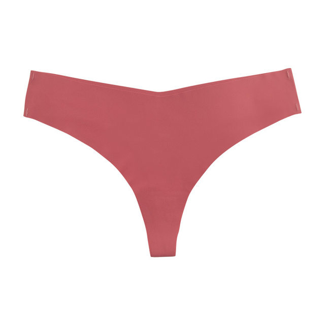 3 pieces of ice silk ultra-thin nude quick-drying tback women's T-back one-piece seamless sports yoga T-back pants for women