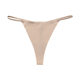Sexy European and American thin strap seamless thong women's ice silk