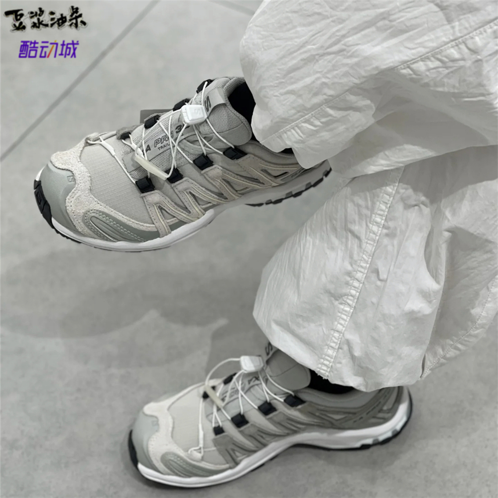 SALOMON XA PRO 3D ADV萨洛蒙冰川白灰登山徒步户外鞋 477919 - 图2