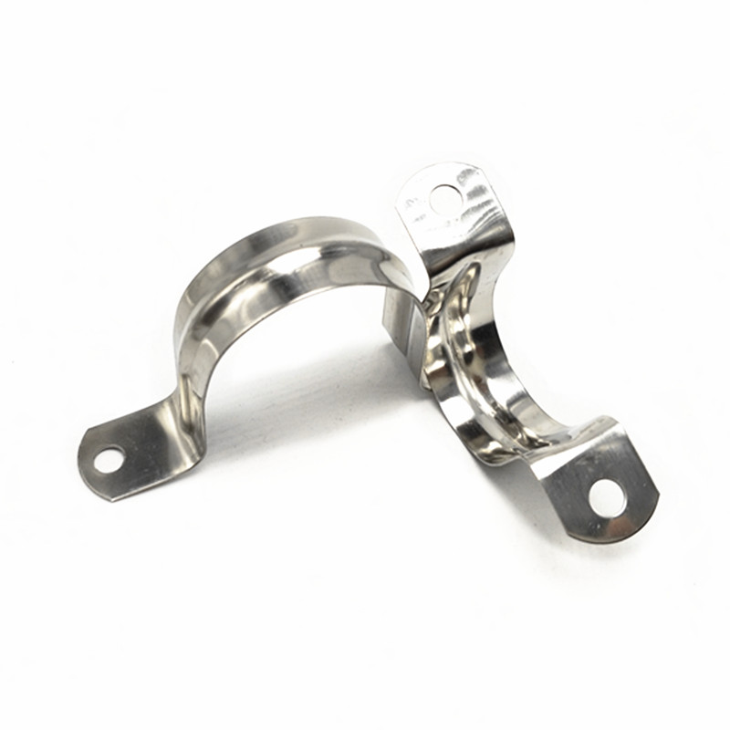 304不锈钢骑马管卡 水管夹 支架管扣喉箍U型欧姆马鞍S卡箍M5至M20 - 图3