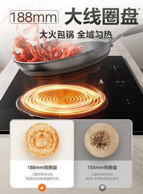 【台嵌两用】美的大功率电磁双灶