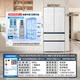 Midea Xiongdundun Ultra630 dual system 2.0 zero-embedded refrigerator home French style