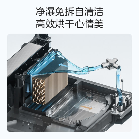 美的清风明月2.0洗烘套装一体式自清洁变频热泵烘干机AIR/PRO/MAX