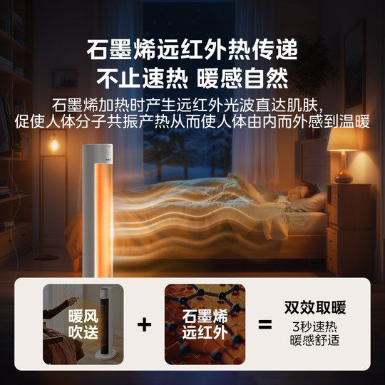 Midea's new heater heightens to 85CM