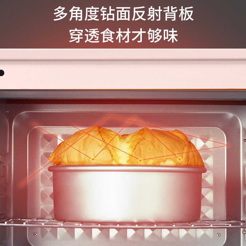 美的家用小型全自动烘焙35l电烤箱 美的电烤箱