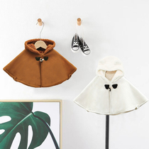 Baby Cloak Outside Door Autumn Winter Clothing Children Shawl Men and women Thickening Windproof Coats Spring Autumn Small Cloak