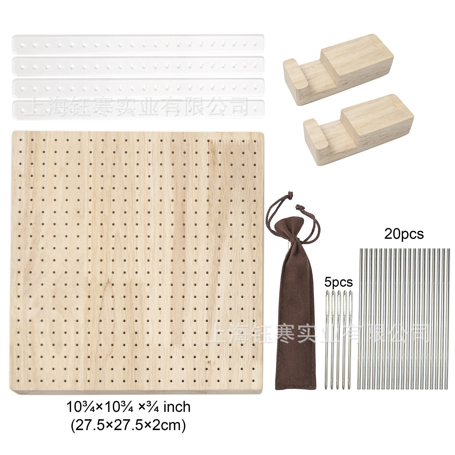 Blockingboard Wool Woven Board Bamboo Wood