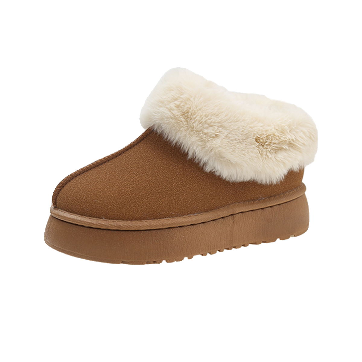 2023年时尚网红韩版雪地靴加绒竖条防寒保暖毛口增高一脚蹬面包鞋_小丫拖鞋_女鞋-第5张图片-提都小院 2023年时尚网红韩版雪地靴加绒竖条防寒保暖毛口增高一脚蹬面包鞋_小丫拖鞋_女鞋-第5张图片-提都小院