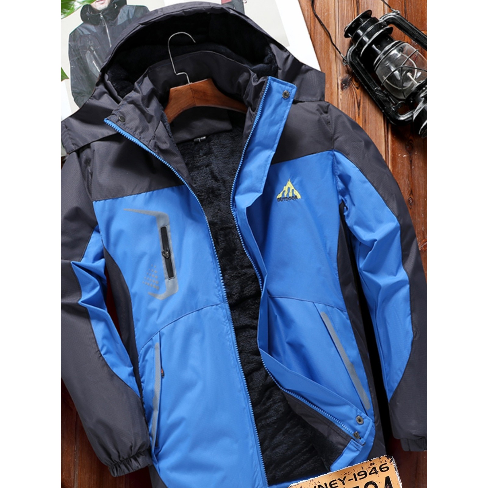 冲锋衣男加绒加厚棉袄秋冬季防风防水棉衣冬装外套防寒保暖棉服男,淘宝优惠券,粉丝福利购,淘宝优惠卷