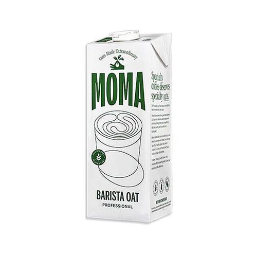【英国】MOMA咖啡大师燕麦奶咖啡大师1L*6瓶 植物蛋白奶咖啡伴侣 - 图0