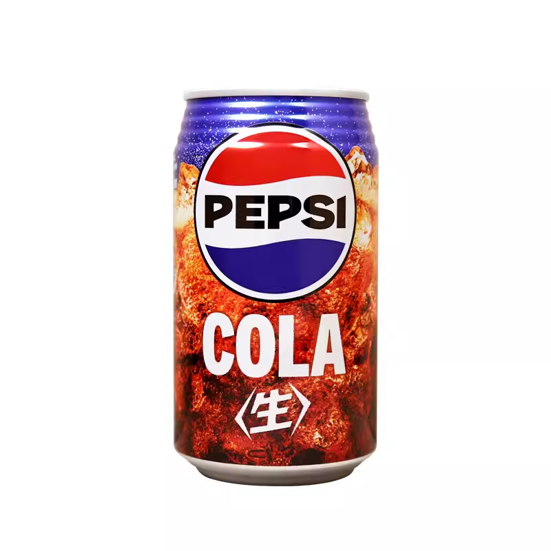 Pepsi生可乐日本原装进口百事原味/零度碳酸饮料汽水340ml小瓶装-图3