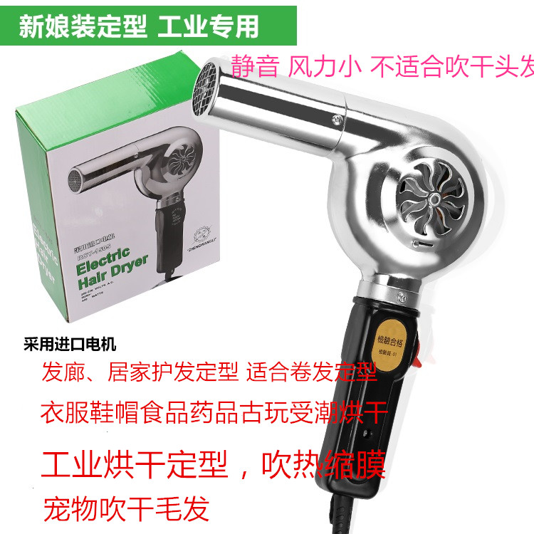 靜音專業定型電吹風機筒小功率吹寵物幹發家用吹捲髮定型冷熱風