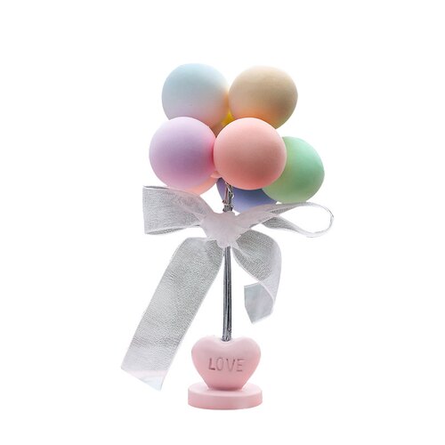 车载摇摆气球汽车个性告白气球网红车内彩色摆件装饰品可爱女神款 - 图3