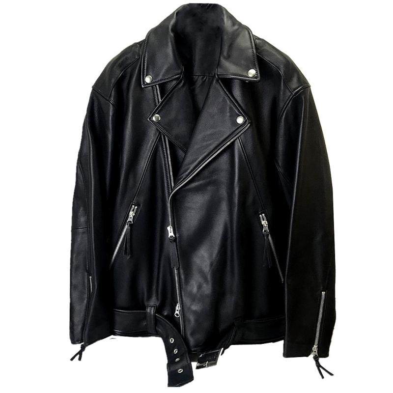 Oversize大廓形180斤穿都美翻日本贸易公司男友风绵羊皮女皮衣,淘宝优惠券,粉丝福利购,淘宝优惠卷