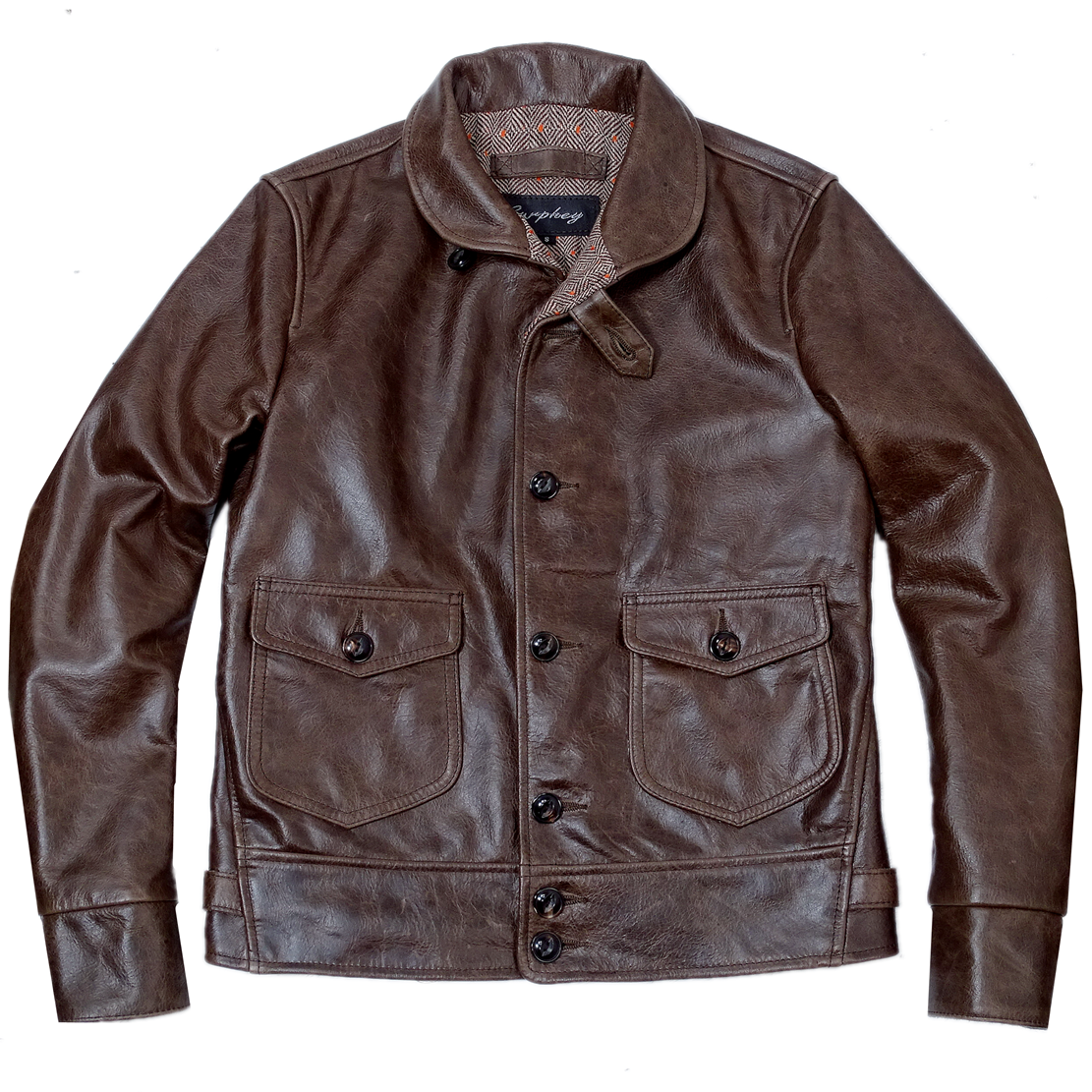 【限量3折秒杀】美国进口油浸蜡变牛皮美式复古哥萨克青果领,淘宝优惠券,粉丝福利购,淘宝优惠卷