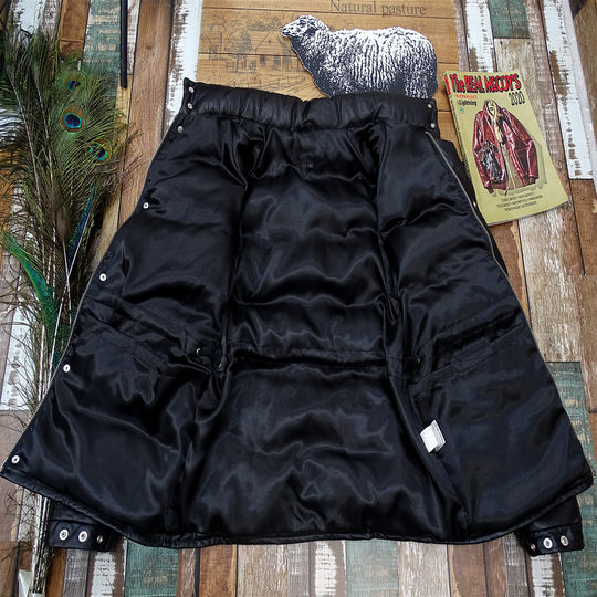 Kimura Takuya white duck down jacket Kimura Takuya leather down jacket