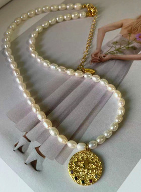 白百何同款天然淡水珍珠项链