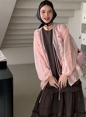 周美美同款复古丝绒颈圈蛋形水滴吊坠出片ins小众设计高级感项链