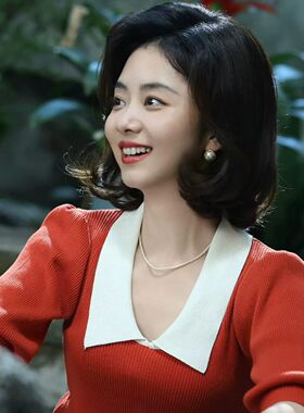 我的山与海谭松韵方婉之同款珍珠项链女气质高级感不掉色颈链新款