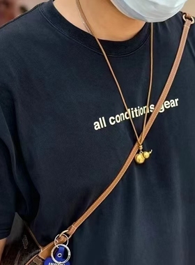 可调节新中式国风长款项链毛衣链