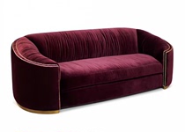 Nordic Light Extravaganza Minimalist Modern Boutique Sofa Double Trio of the House Club Hotel Lobby Hotel Furniture