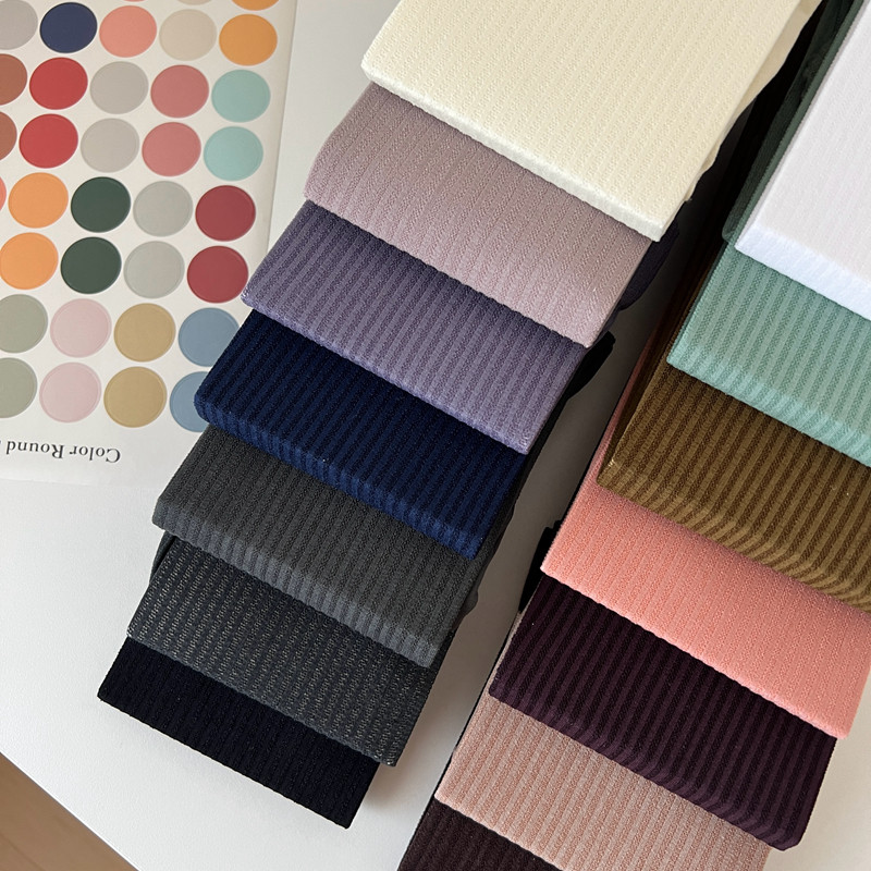 日系简约纯色竖条暗纹微透肉显瘦丝袜春秋薄款提花显腿长连裤袜女,淘宝优惠券,粉丝福利购,淘宝优惠卷