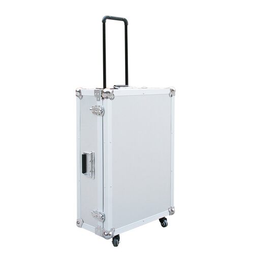 抗裂铝面铝合金拉杆工具箱工业级仪器设备安全箱拉杆式航空箱定制 - 图3