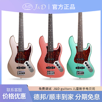 JD guitars MINI children electric bass 28 inch short string length JAZZ BASS beginners J Beji