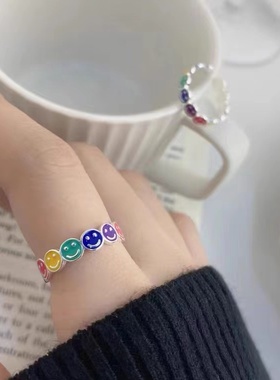 今饰有约女纯银简约戒指