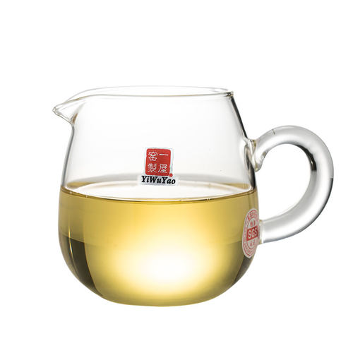 一屋窑 加厚玻璃耐热玻璃公道杯侧把 倒茶器功夫茶具配件分茶器杯 - 图3