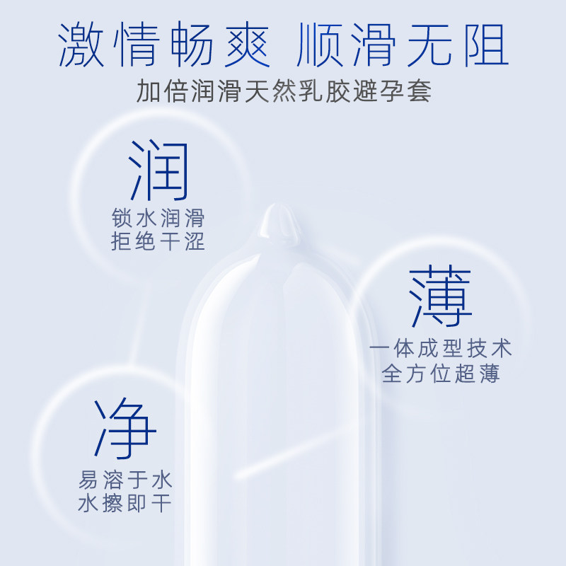 名流避孕套超薄裸入情趣加倍润滑安全套男女用套套官方正品旗舰店_虎窝淘