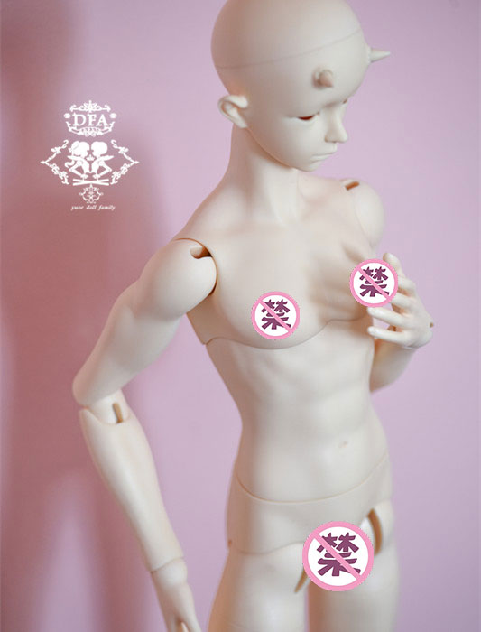 BJD娃娃素体包邮 DFA 62CM新三分男体 素体三万院长swdoll - 图3