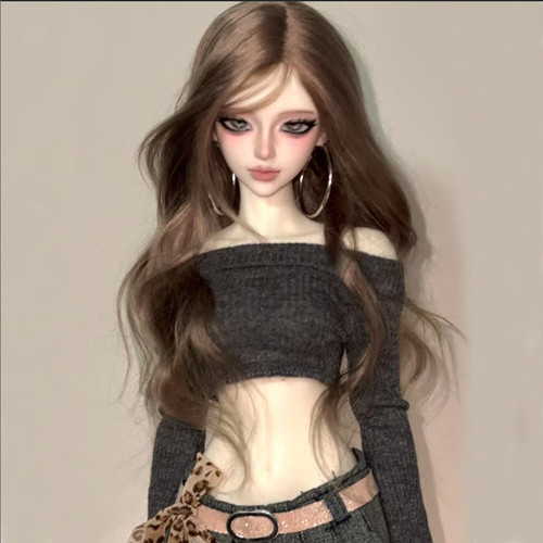 灰羽人形 SD/BJD娃娃4分若青女娃头 四分单头素头 三万院长预售 - 图1