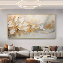 Bouvan art hand-painted oil painting light extravagant advanced sense living room sofa Background wall decoration painting Atmosphere wall hanging painting