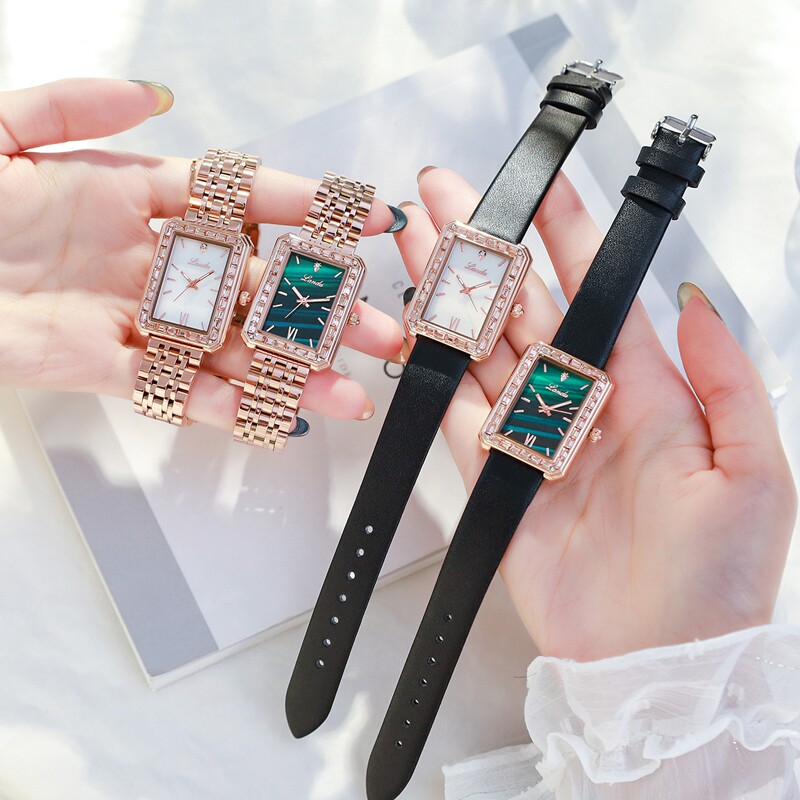 兰度2020新款轻奢小众女士时尚手表 兰度国产腕表