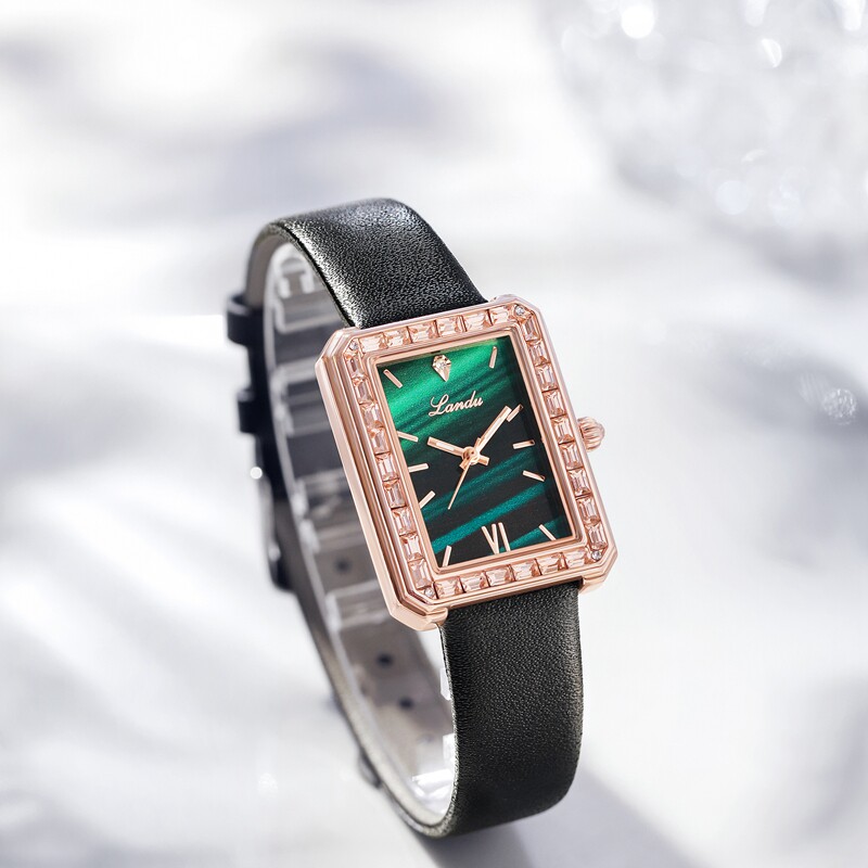 兰度2020新款轻奢小众女士时尚手表 兰度国产腕表